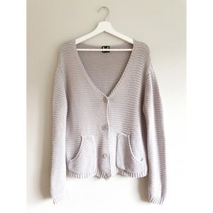 H by Bordeaux Buttoned Knit Sweater